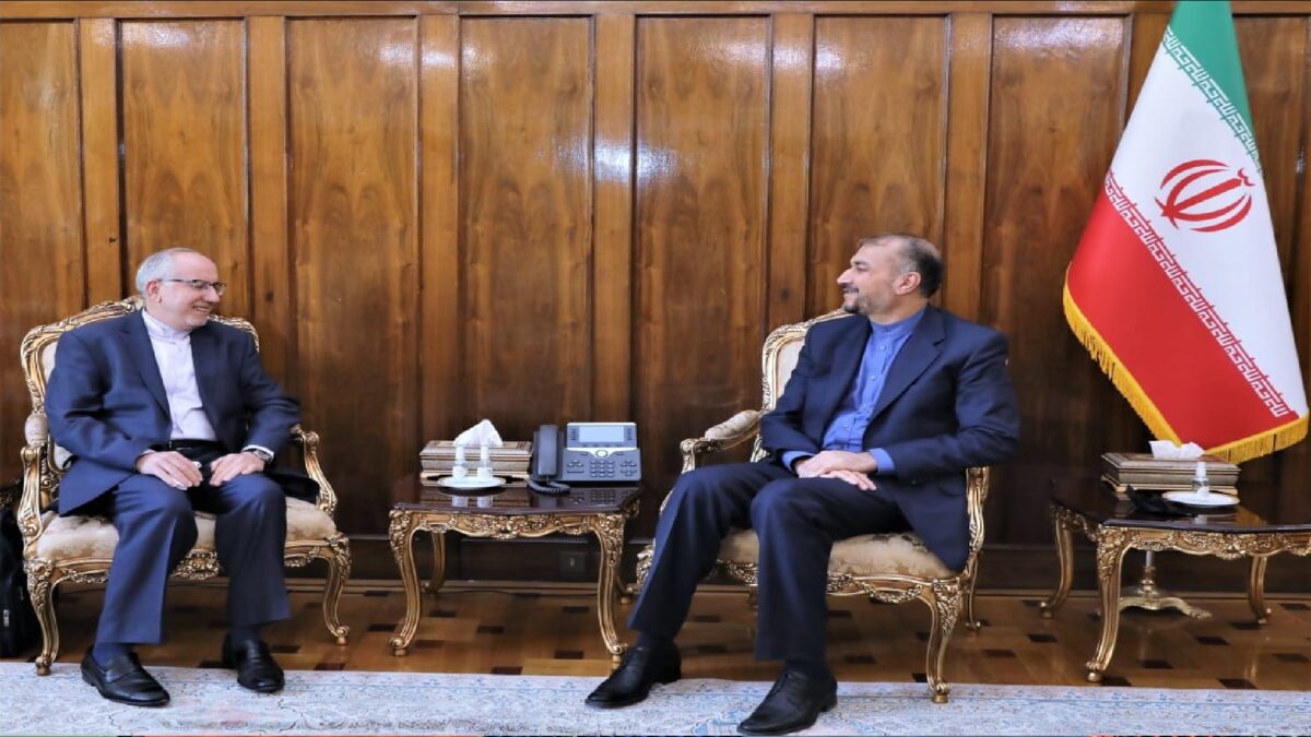 دیدار سفرای جمهوری اسلامی ایران در ایتالیا، اسپانیا و نیجریه با دکتر امیرعبداللهیان وزیر امور خارجه