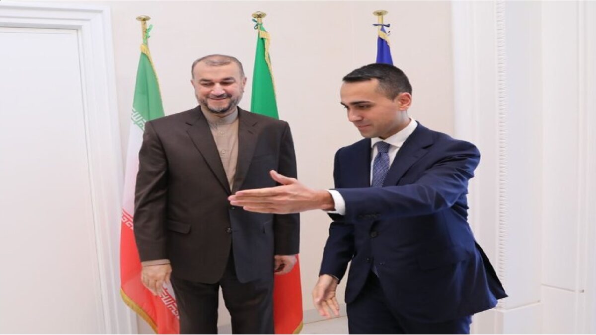L’incontro Di Maio e Abdollahian: pieno sostegno d’Italia al ripristino BARJAM