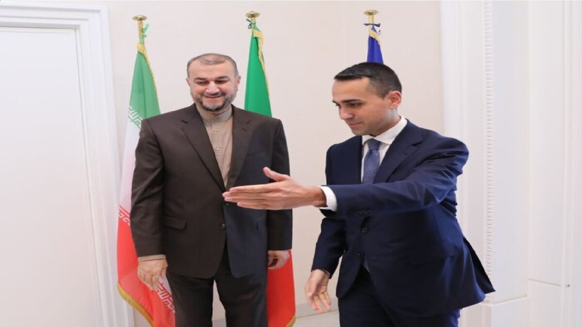 وزیران خارجه “ایران” و “ایتالیا” دیدار کردند
