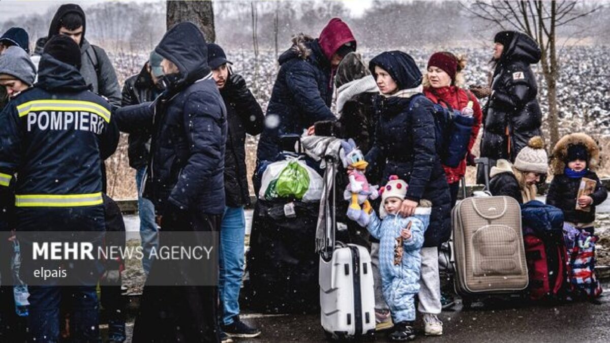 حدود هشت میلیون پناهنده اوکراینی تا کنون وارد اروپا شده اند