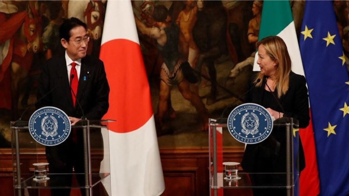 توافق ژاپن و ایتالیا برای ارتقاء روابط تا «شراکت راهبردی»